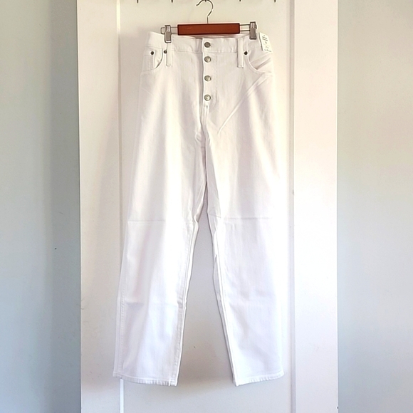 NWT J.Crew 10" Vintage Steaight Jeans button fly in plus sizes 33, 35, 37 - Picture 6 of 7